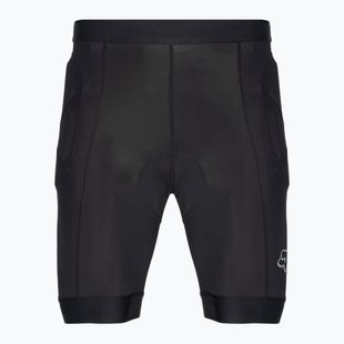 Pantaloni scurți de ciclism pentru bărbați Fox Racing Baseframe cu protecții negru 30093_001