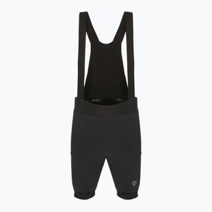 Pantaloni scurți de ciclism pentru bărbați Fox Racing Flexair Ascent Cargo Bib negru