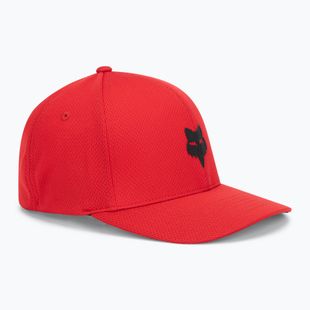 Șapcă pentru bărbați Fox Racing Fox Head Tech Flexfit Hat flame red