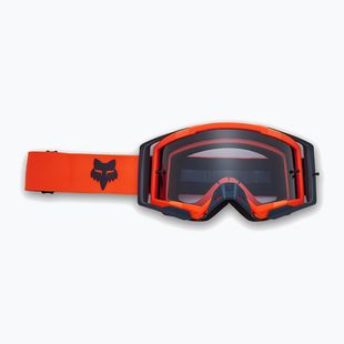 Ochelari de ciclism Fox Racing Airspace Core fluorescent orange/smoke