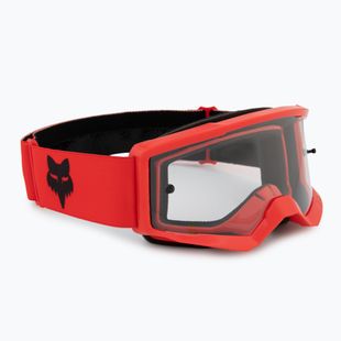 Ochelari de ciclism pentru copii Fox Racing Main Core Jr fluorescent red/clear