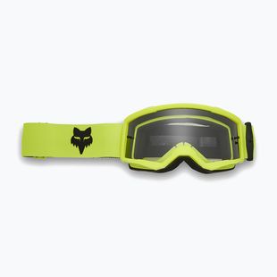 Ochelari de ciclism pentru copii  Fox Racing Main Core Jr fluorescent yellow/clear
