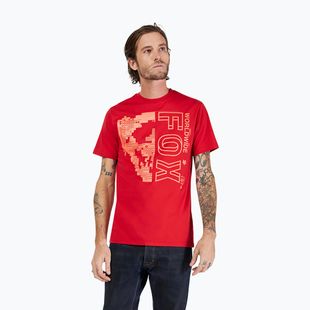 Tricou pentru bărbați  Fox Racing Image Skull cardinal