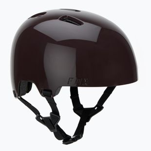 Cască de bicicletă Fox Racing Flight Solid Jr cocoa
