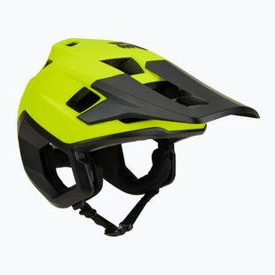 Cască de bicicletă Fox Racing Dropframe fluorescent yellow
