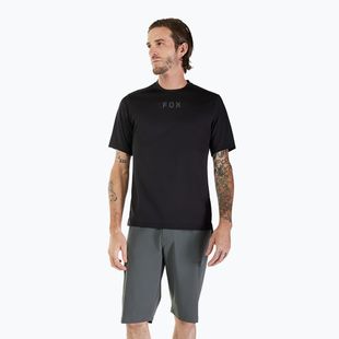 Tricou de ciclism pentru bărbați Fox Racing Ranger Wordmark black