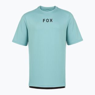 Tricou de ciclism pentru bărbați Fox Racing Ranger Wordmark vintage wash blue