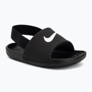 Șlapi pentru copii Nike Coffee black/white/white/white
