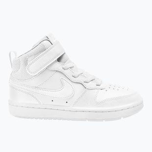 Încălțăminte pentru copii Nike Court Borough Mid 2 white/white/white