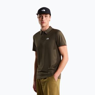 Tricou polo pentru bărbați The North Face Tanken Polo new taupe green