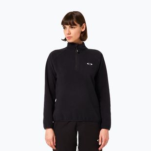 Bluză fleece pentru femei Oakley Maple Ridge 1/2 Zip Fleece blackout