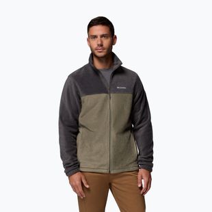 Bluză pentru bărbați Columbia Steens Mountain Full Zip 2.0 shark stone/green