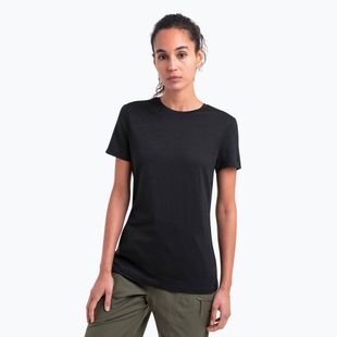 Tricou de trekking pentru femei icebreaker Merino 150 Tech Lite III black