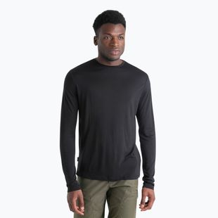 Longsleeve de trekking pentru bărbați icebreaker Merino 125 Cool-Lite Sphere III LS Tee black