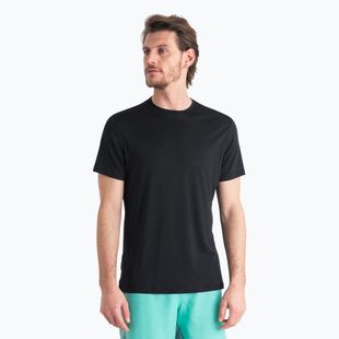 Tricou de trekking pentru bărbați icebreaker Merino 125 Cool-Lite Sphere III SS Tee black