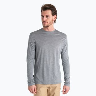 Longsleeve de trekking pentru bărbați icebreaker Merino 125 Cool-Lite Sphere III LS Tee metro heather