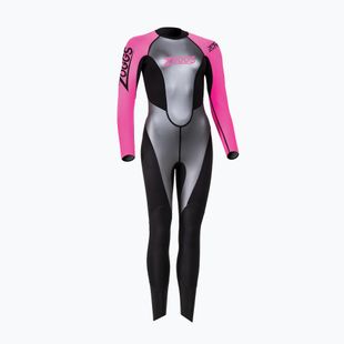 Spumă de înot pentru femei Zoggs Ow Explorer Gsk Fs 3.2.2 mm black/pink