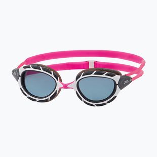 Ochelari de înot Zoggs Predator pink/ white/ tint smoke