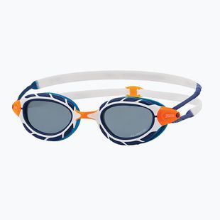 Ochelari de înot Zoggs Predator Polarized blue/ white/ polarized smoke