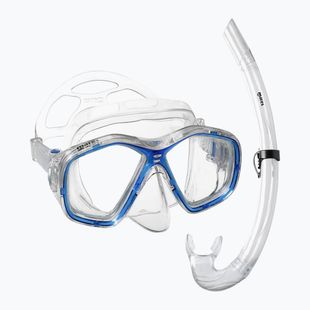 Set de snorkeling Mares Tapu blue reflex/clear