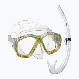 Set de snorkeling Mares Tapu yellow reflex/clear