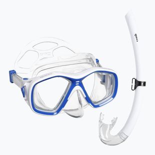 Set de snorkeling pentru copii Mares Tapu Jr blue/white/clear