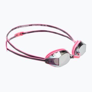 Ochelari de înot pentru copii TYR Blackops 140 Ev Racing Mirrored silver/ pink/ black
