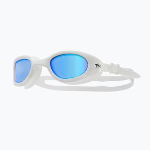 Ochelari de înot  TYR Special Ops 2.0 Mirrored blue/ white/ white