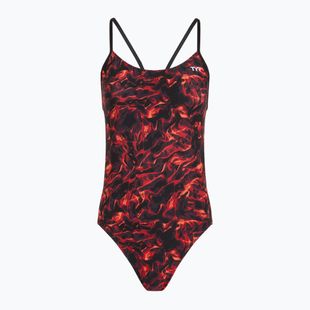 Costum de baie pentru femei dintr-o piesă TYR Durafast Elite Energia Cutoutfit red