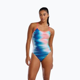 Costum de baie pentru femei dintr-o piesă TYR Durafast Elite Bravura Trinityfit white/multi