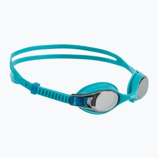 Ochelari de înot pentru copii TYR Swimple Metallized silver / blue