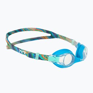 Ochelari de înot pentru copii TYR Swimple Printed teal/orange
