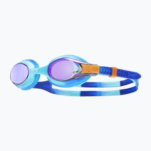 Ochelari de înot pentru copii TYR Swimple Tie Dye Mirrored blue / multi
