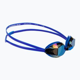 Ochelari de înot pentru femei TYR Blackops 140 Ev Racing Mirrored royal/light blue