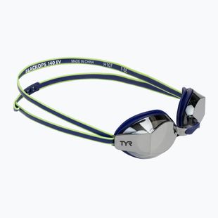 Ochelari de înot TYR Blackops 140 Ev Racing Mirrorednavy/lime