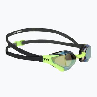 Ochelari de înot TYR Tracer-X RZR Mirrored limelight