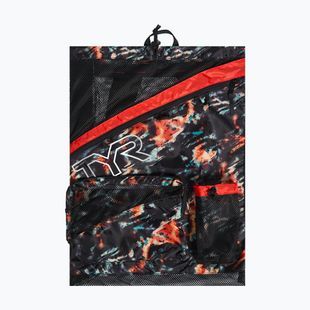 Sac de înot TYR Elite Team Mesh 40 l orange / aqua / black