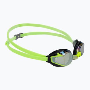 Ochelari de înot TYR Stealth-X Performance Mirrored electro lime