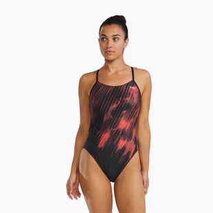 Costum de baie întreg femei Tyr Durafast Elite Cycloid Diamondfit red