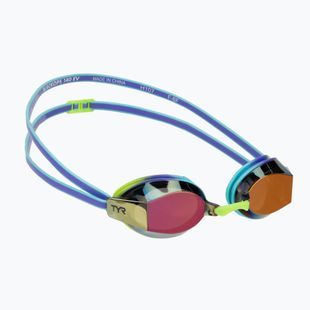 Ochelari de înot pentru copii TYR Blackops 140 Ev Racing Mirrored purple/multi
