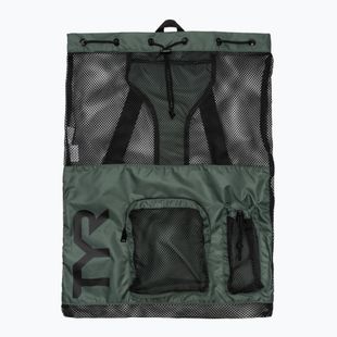 Sac de înot TYR Big Mesh Mummy 40 l olive