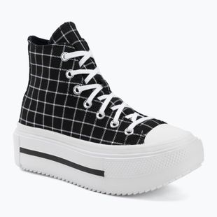 Teniși pentru femei Converse Chuck Taylor All Star Lift Double Stack Hi black/white