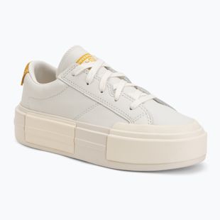 Teniși pentru femei Converse Chuck Taylor All Star Cruise Leather vintage white/yellow