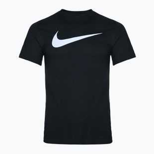 Tricou pentru bărbați Nike Sportswear Swoosh black / white