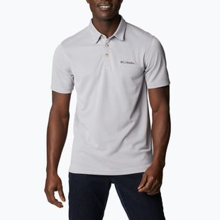 Tricou pentru bărbați Columbia Nelson Point Polo columbia grey