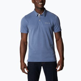 Tricou pentru bărbați Columbia Nelson Point Polo dark mountain
