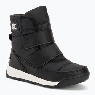 Ghete junior Sorel Whitney II Strap WP black/sea salt
