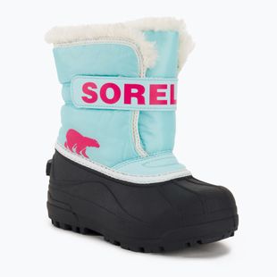 Ghete junior Sorel Snow Commander ocean surf/cactus pink