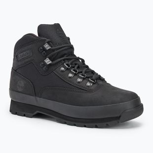 Încălțăminte pentru bărbați Timberland Euro Hiker Mid Lace black nubuck