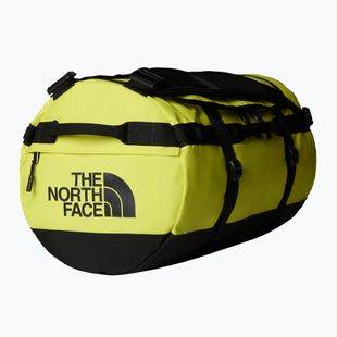 Geantă de călătorie The North Face Base Camp Duffel S 50 l sulphur spring green/tnf black
